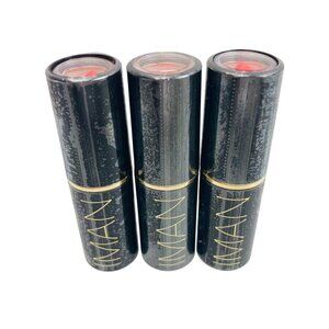 IMAN Moisturizing Lipstick Hot 027 Red Shade - Pack of 3 New & Sealed
